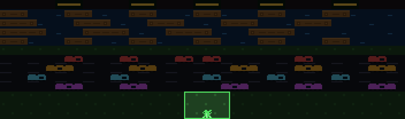Frontier Computing biological neural system learning Frogger